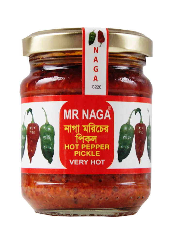 MR NAGA Hot Pepper Pickle Extra Hot 190g