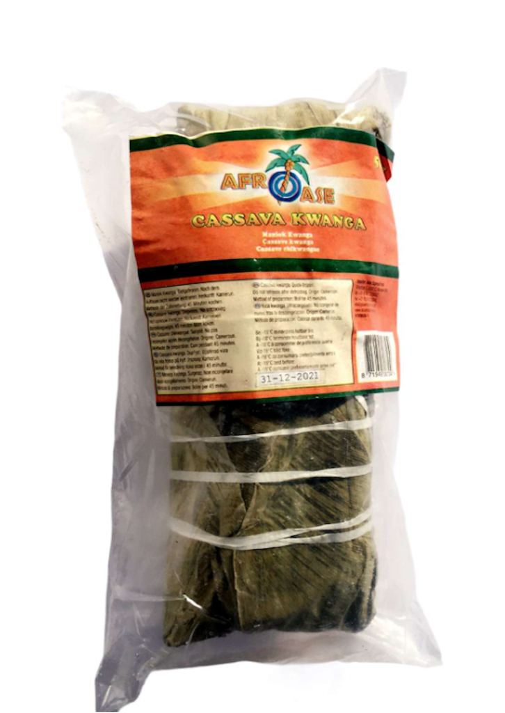 AFROASE Frozen Cassava Kwanga 500g