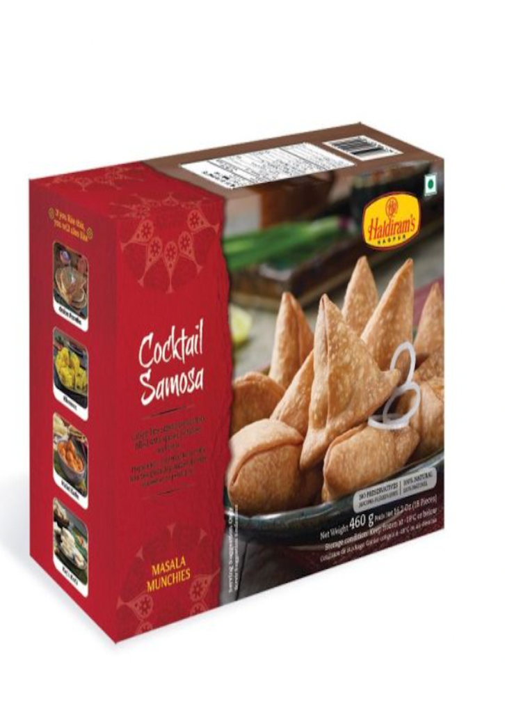HALDIRAMS Frozen Cocktail Samosa 460g (18pcs)