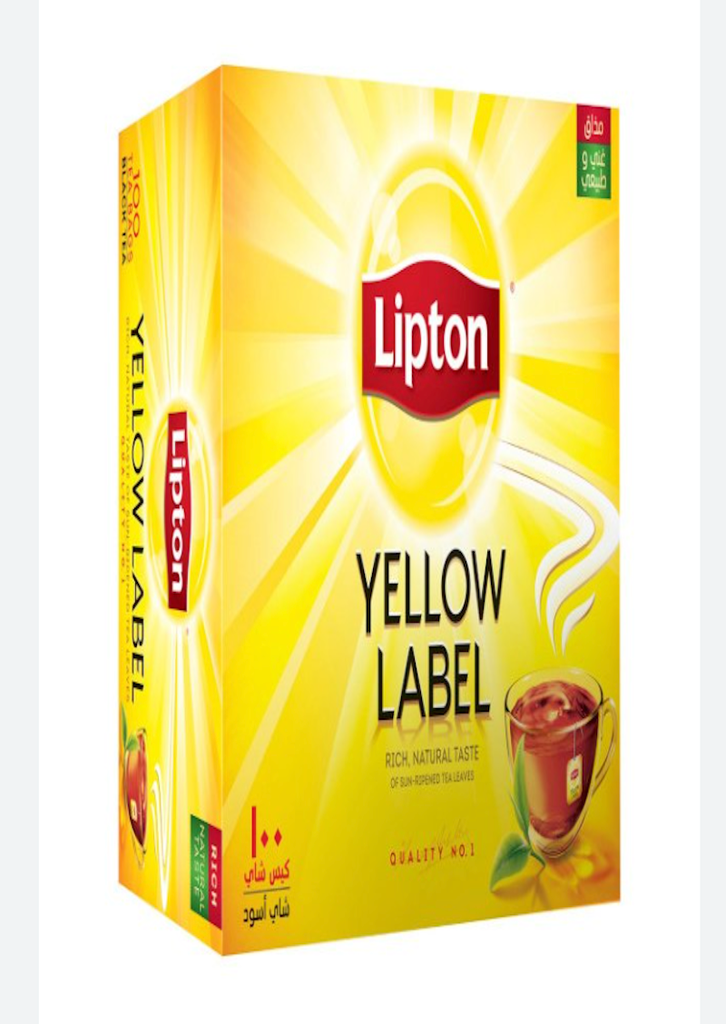 LIPTON Yellow Label Tea 100 bags