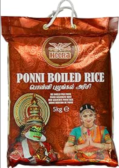 HEERA Ponni Boiled Rice 5kg