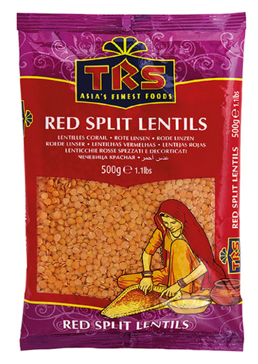 TRS Red Split Lentils 500g