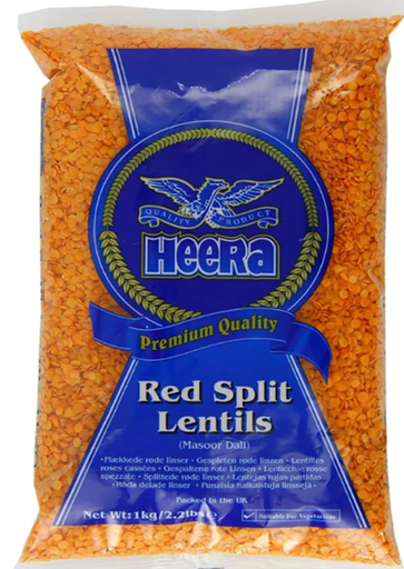 HEERA Red Lentils 1kg