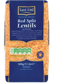 EE Red lentils 500g