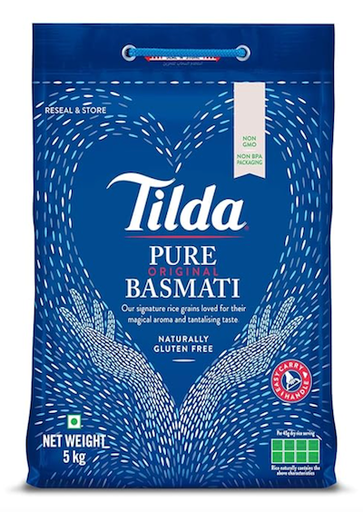 TILDA Pure Basmati Rice w/ Saffron 5kg