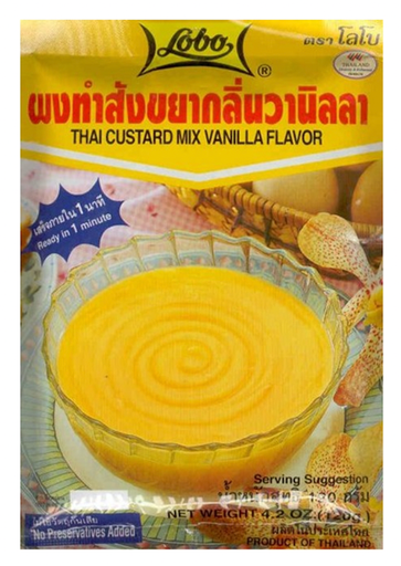 LOBO custard vanilla 120g