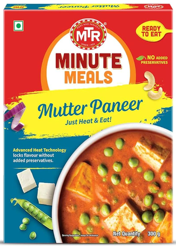 MTR RTE Mutter Paneer 300g