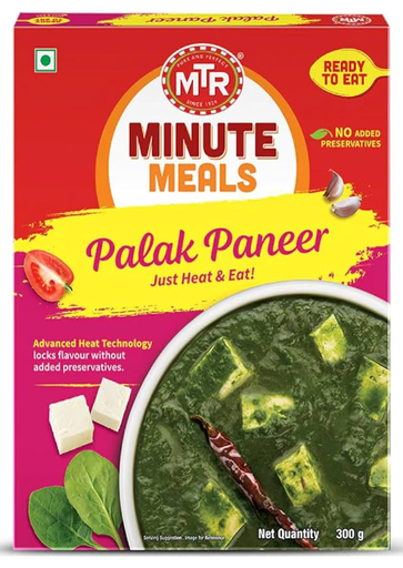 MTR RTE Palak Paneer 300g
