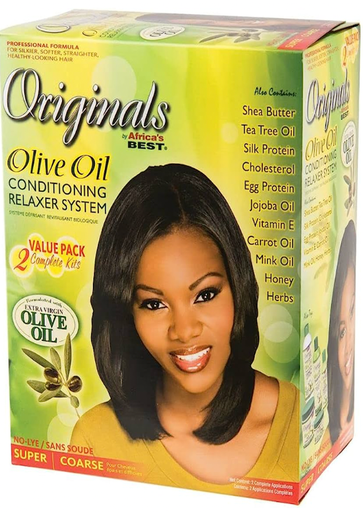 ORIGINALS Olive Oil Hair Relaxer (2-pack)