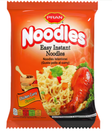 PRAN Noodles Chicken Curry Flavour 70g