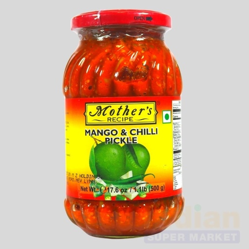 MOTHERS Mango & Chilli Pickle 500g