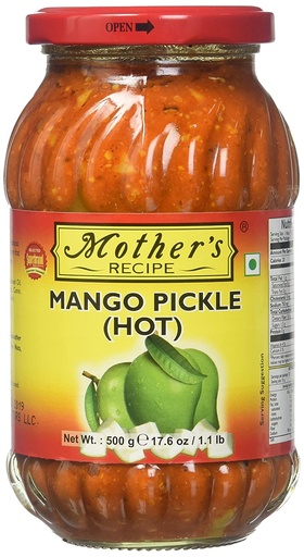 MOTHERS Mango Pickle Hot 500g