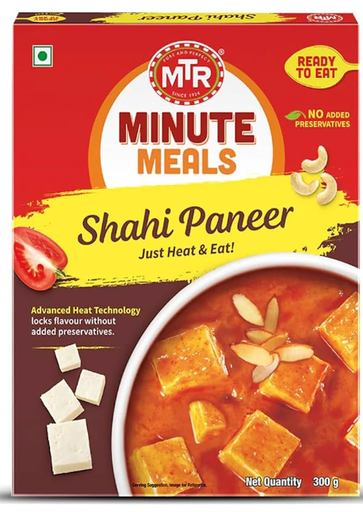 MTR RTE Shahi Paneer 300g