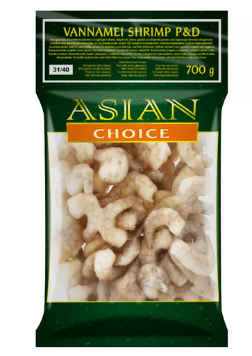 Frozen Black Tiger Shrimps 16/20 1kg