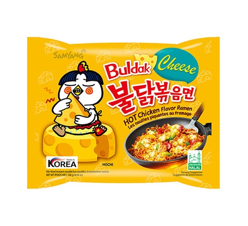 SAMYANG Buldak Hot Chicken Cheese Ramen 140g